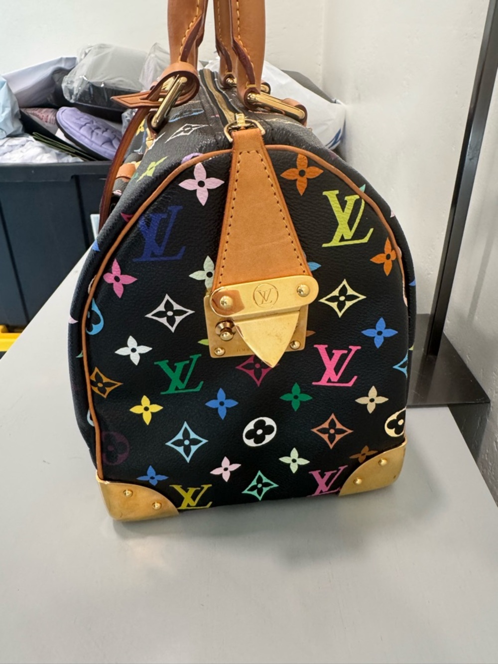 Louis Vuitton Multicolore Monogram Speedy 30 Bag - Picture 5 of 11